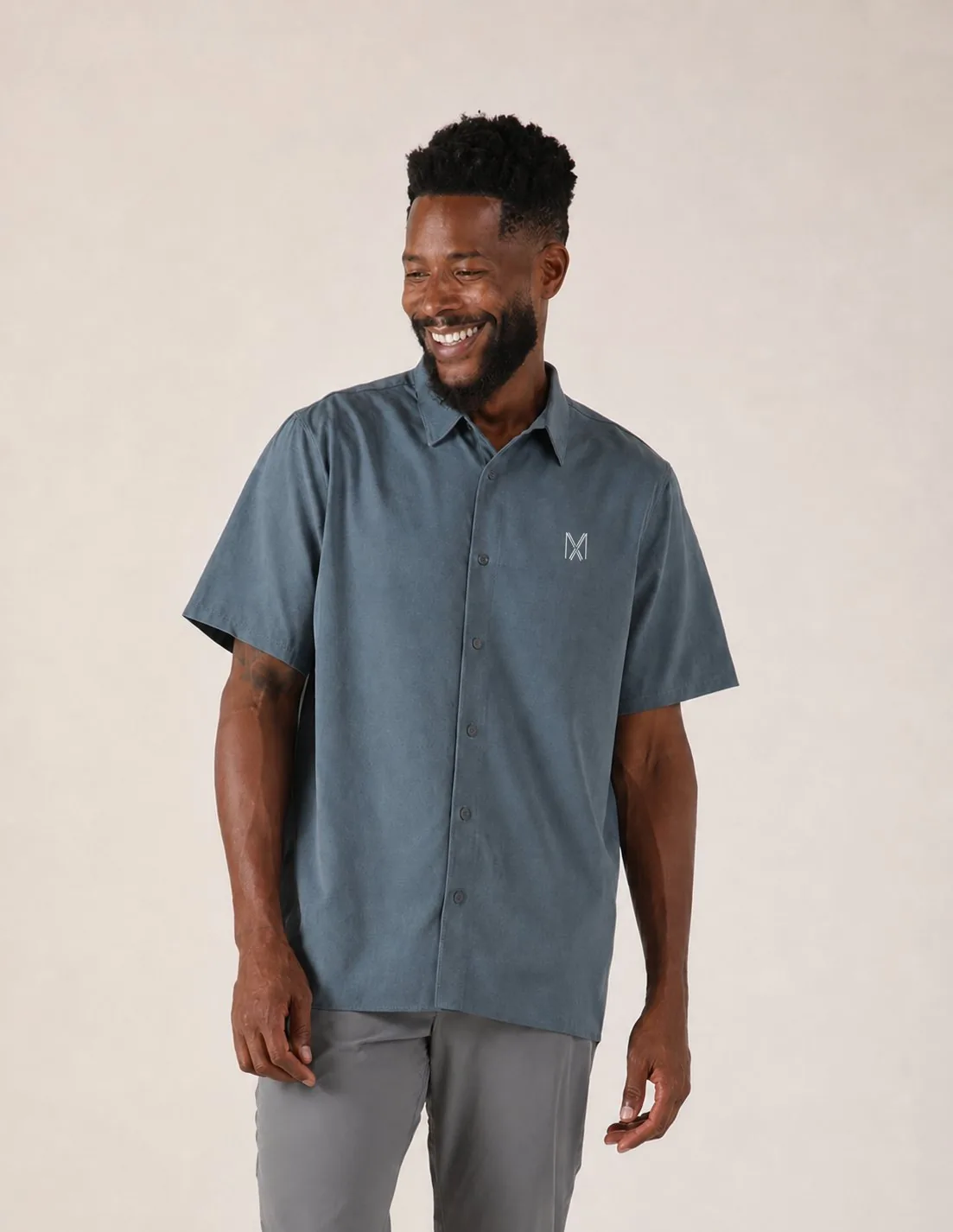 Men's Zephyr Shirt in Slate