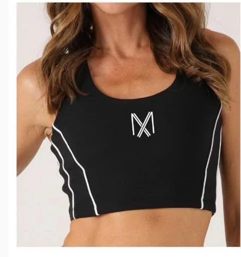 Power Stride Bra in black