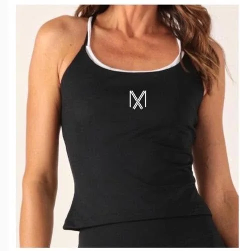 Vault Skimmer top in black
